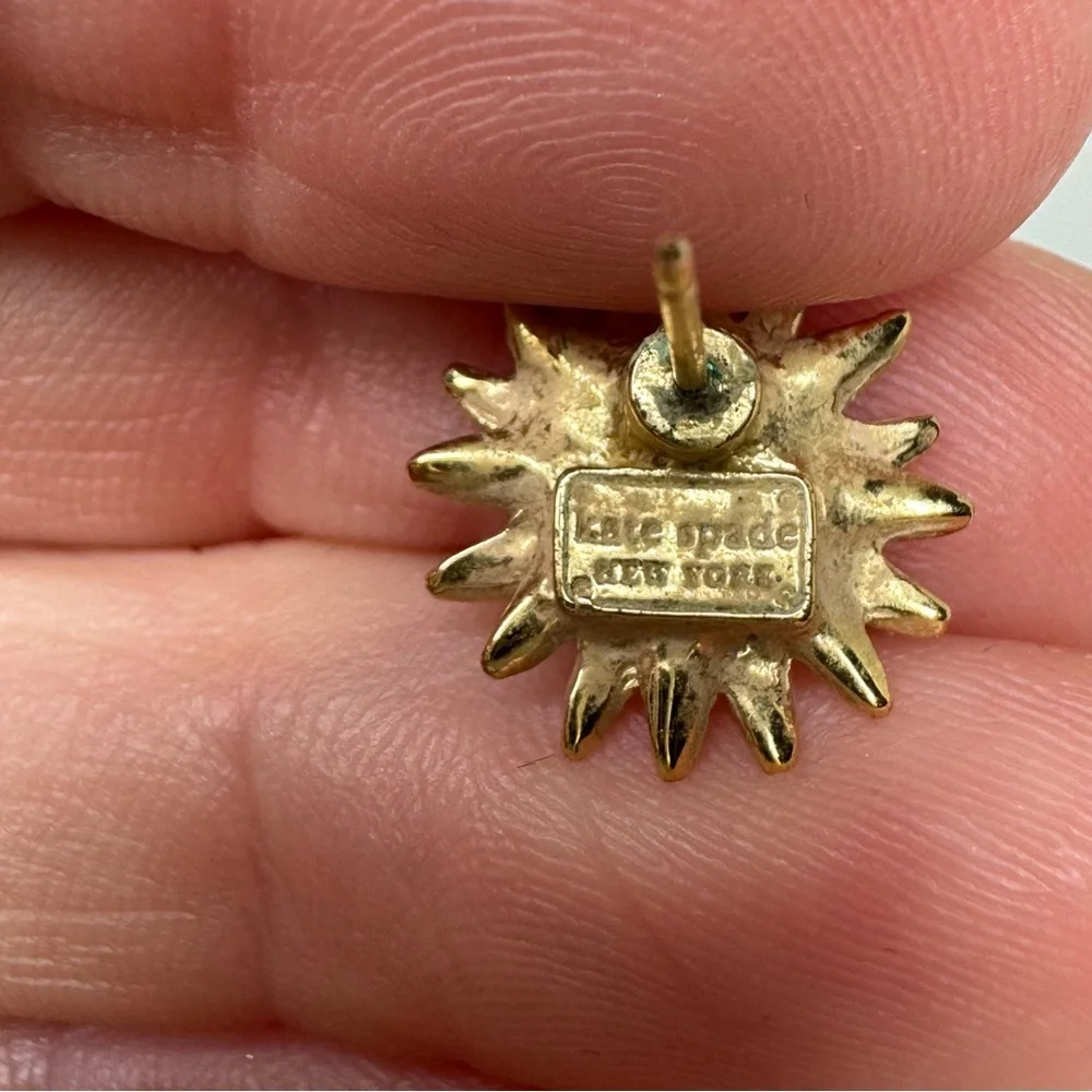 Kate Spade Gold Sunburst Petite Earring